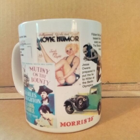 Peacock Papers 60 Years Ago Coffee Mug - Picture 1 of 7